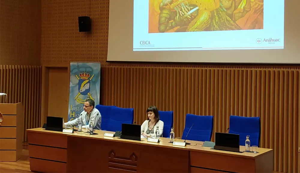 Marco Cervera presenta conferencia sobre los guerreros mexicas en el Museo del Ejército en Toledo, España