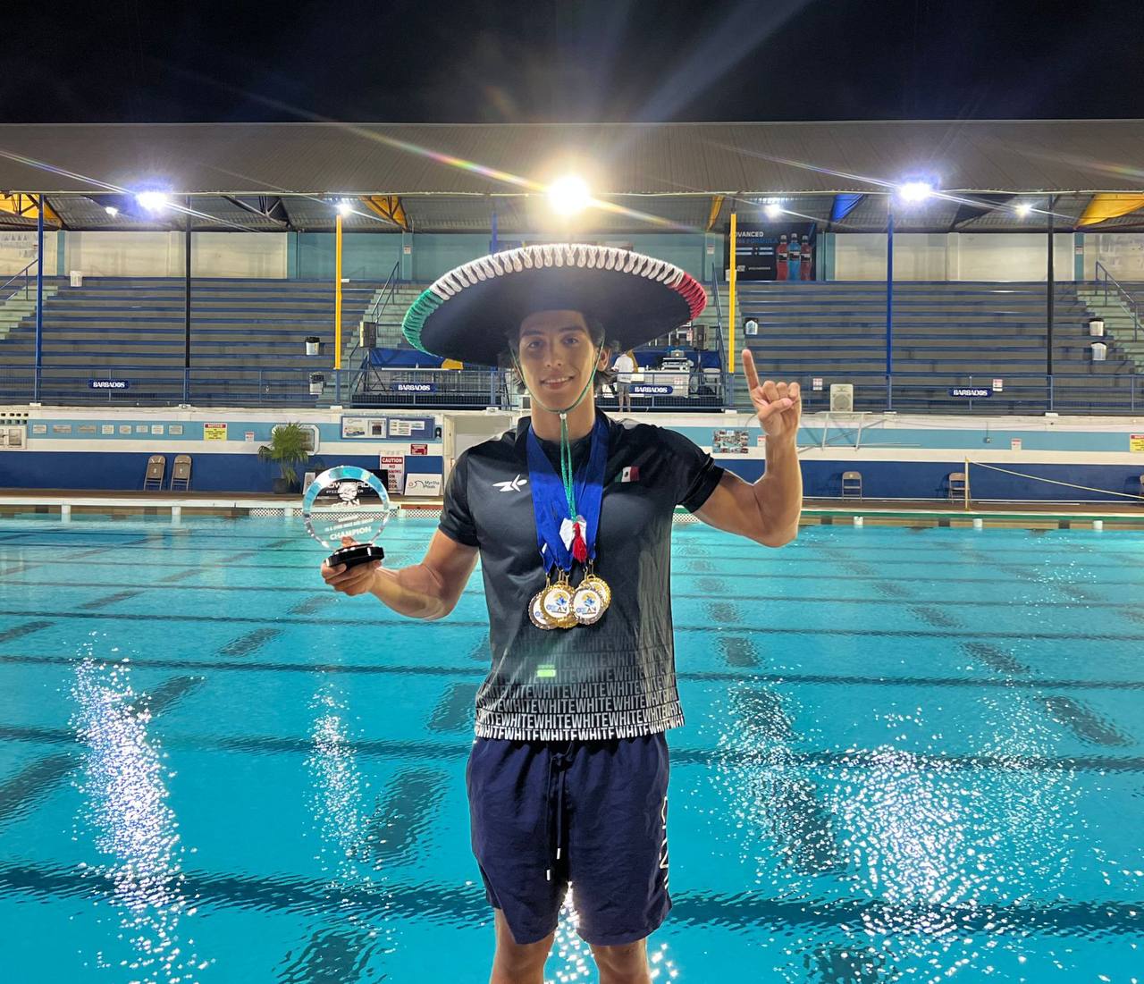 oro natación