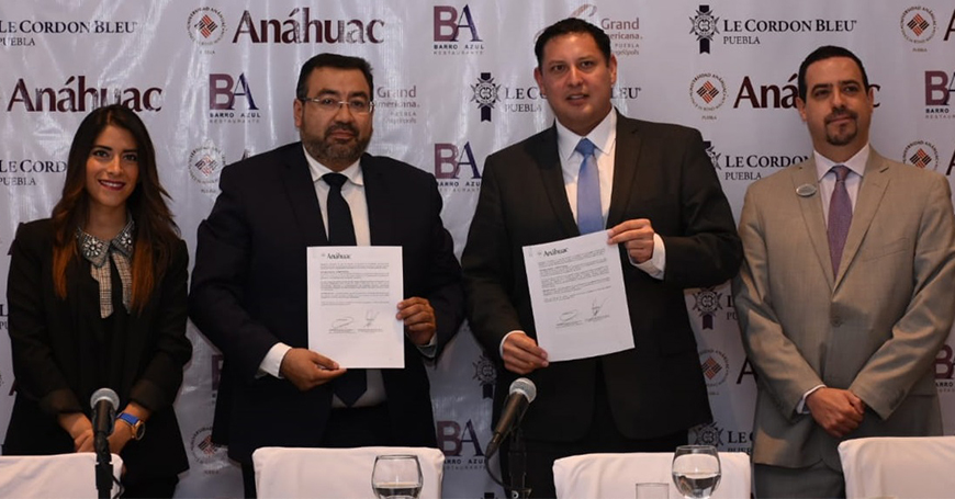 Le Cordon Bleu – Anáhuac y el hotel Grand Fiesta Americana firman convenio de colaboración