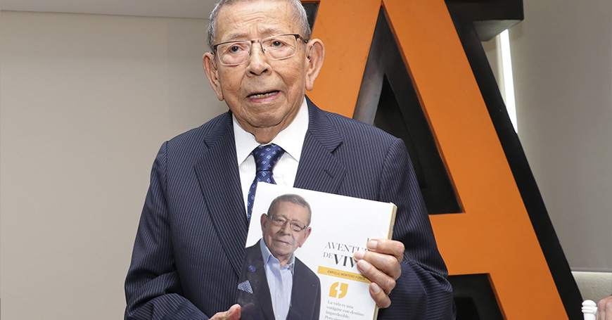 Don Enrique Montero Ponce presentó su libro “La Aventura de Vivir” en la Universidad Anáhuac