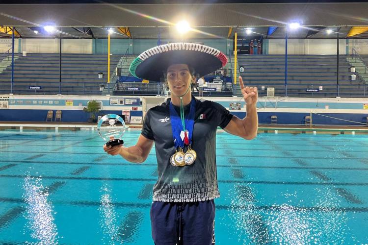 oro natación