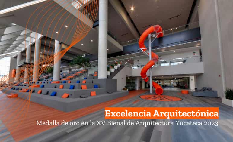 Excelencia arquitectónica: Reconocimiento al Edificio 5 de la Universidad Anáhuac Mayab en la XV Bienal