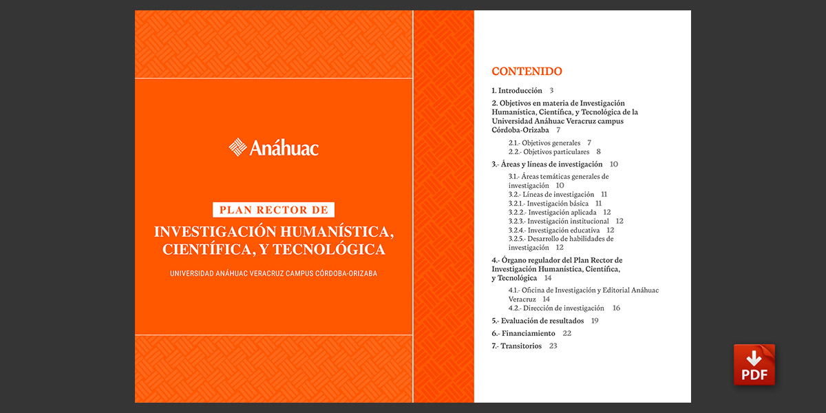 Plan Rector de Investigación Humanística, Científica y Tecnológica