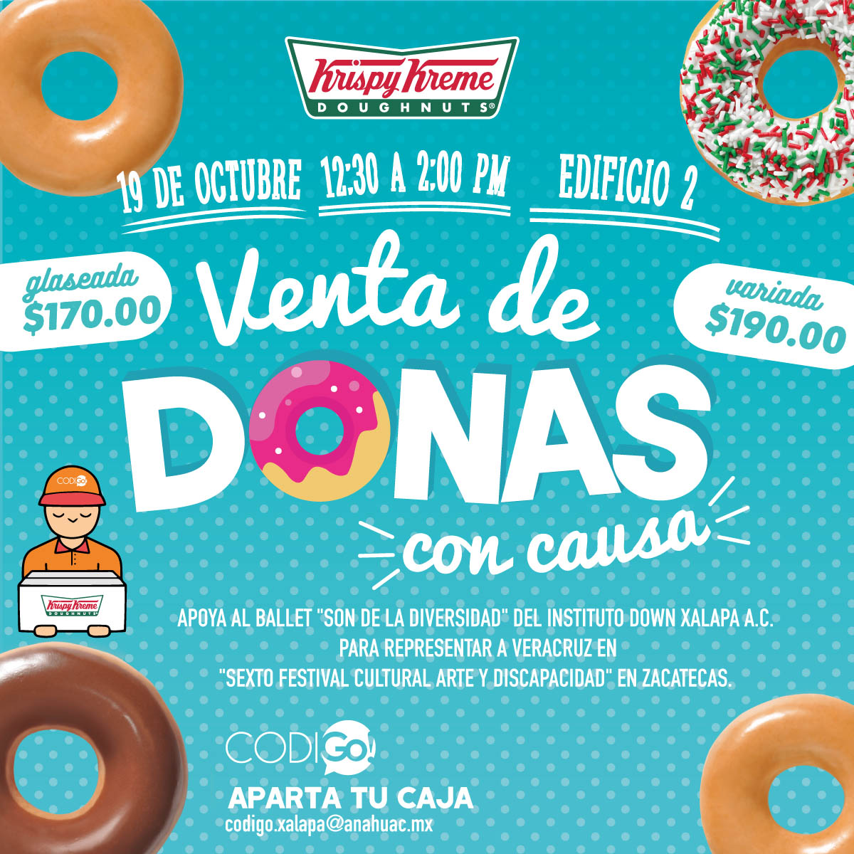Venta de Donas con Causa Venta de Donas con Causa