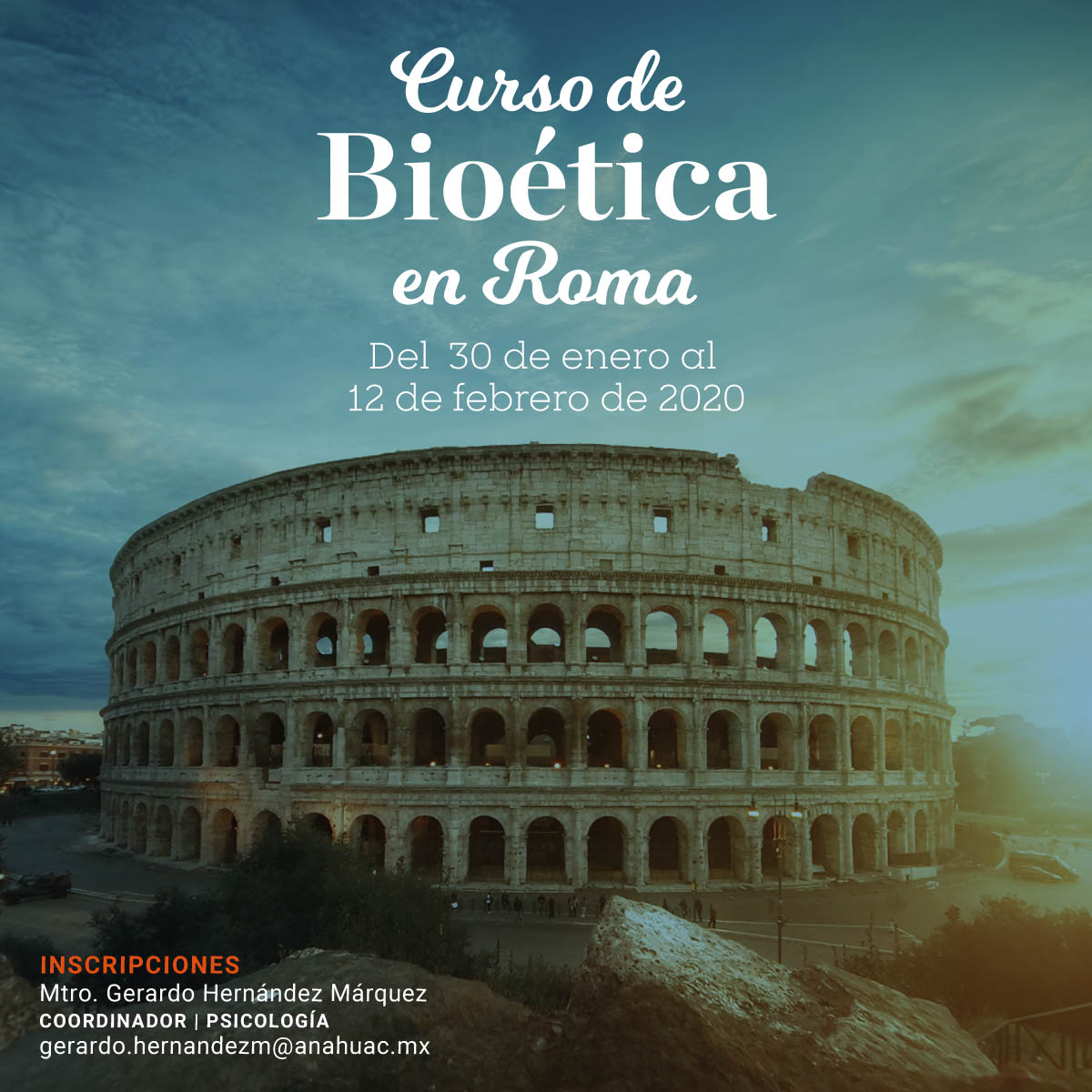 Cerrar vista en pantalla completa Curso de Bioética en Roma