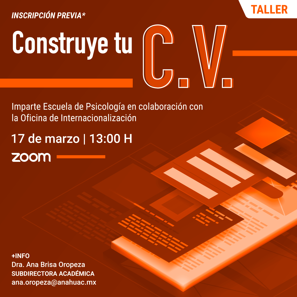 Construye tu Curriculum Vitae Construye tu Curriculum Vitae