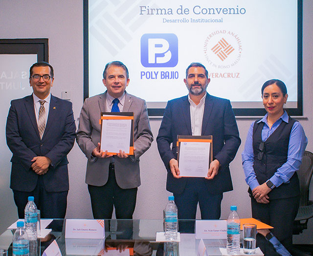 Firma de Convenio de Colaboración con Poly Bajío
