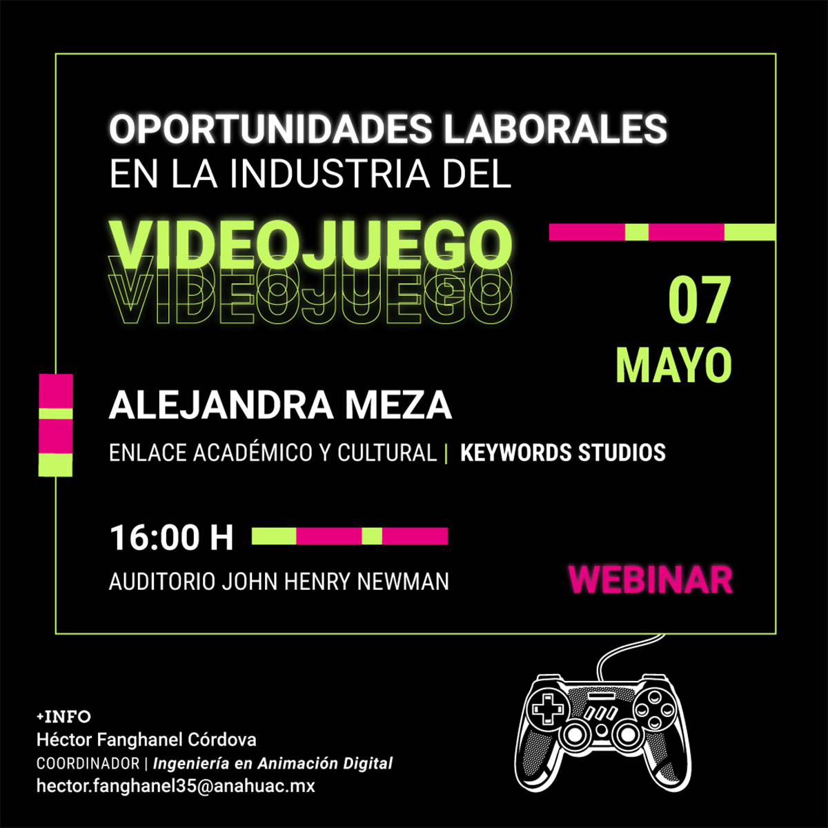 Oportunidades Laborales en la Industria del Videojuego Oportunidades Laborales en la Industria del Videojuego