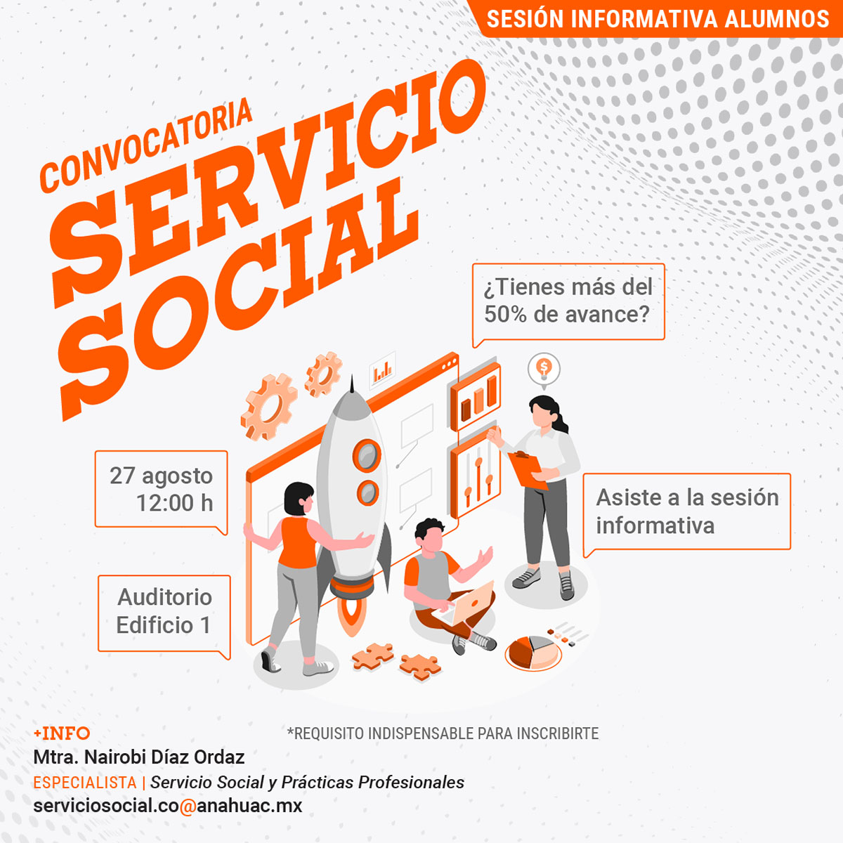 Servicio Social: Sesión informativa Servicio Social: Sesión informativa