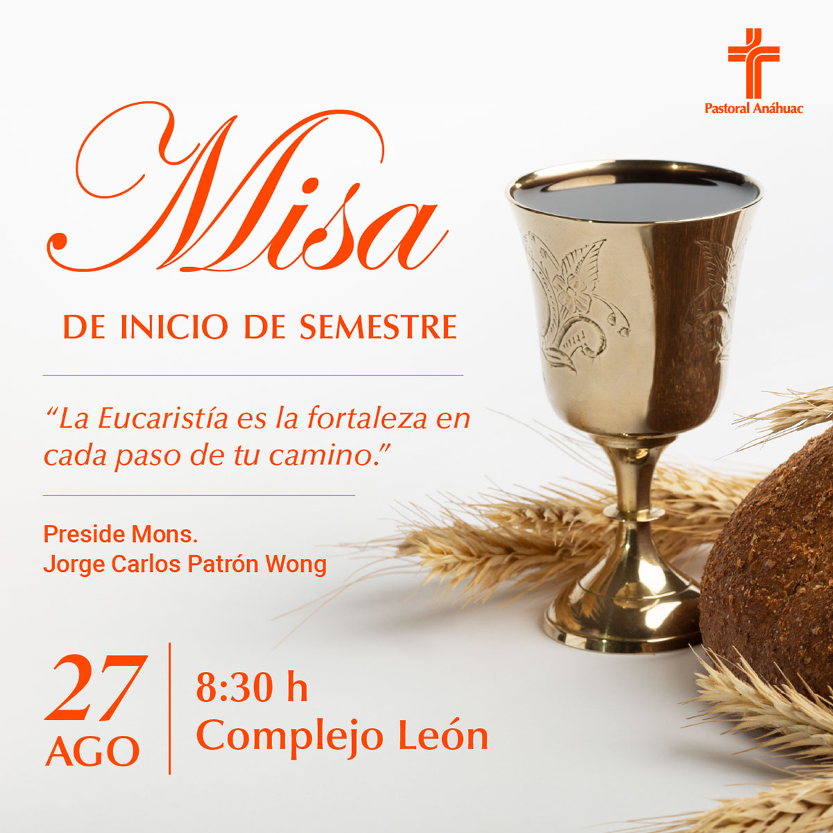Misa de Inicio de Cursos Misa de Inicio de Cursos