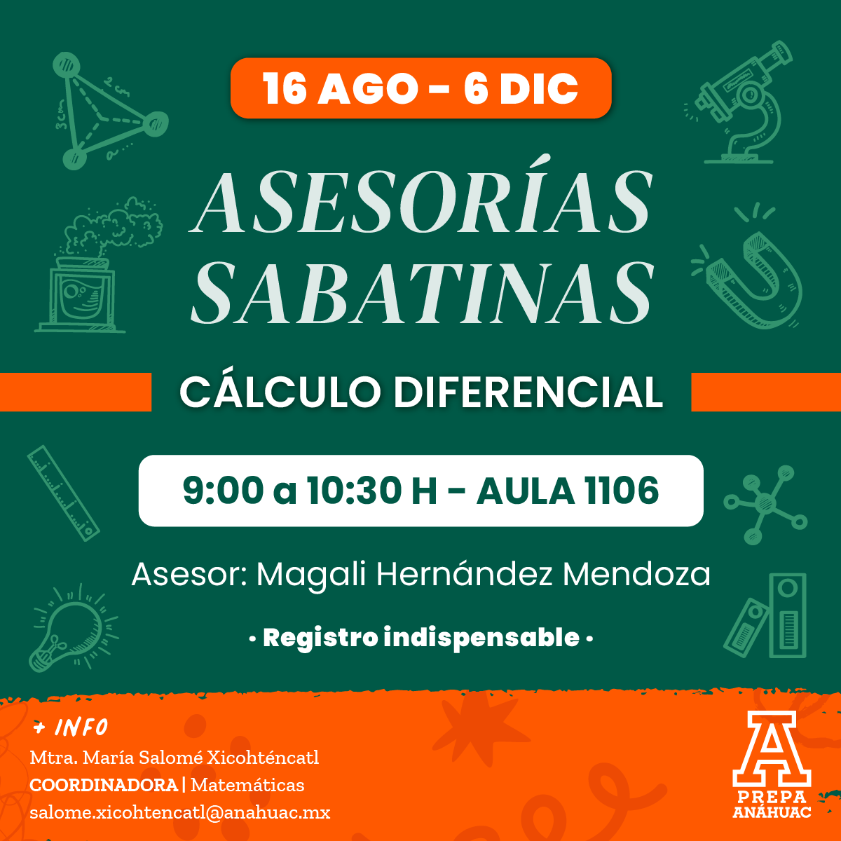 3 / 6 - Asesorías para Matemáticas y Ciencias Ago-Dic de 2025 3 / 6 - Asesorías para Matemáticas y Ciencias Ago-Dic de 2025