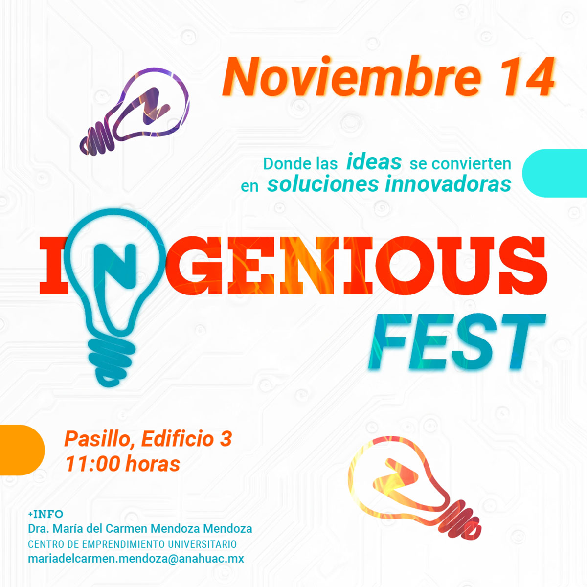 Ver en pantalla completa INGENIOUS FEST