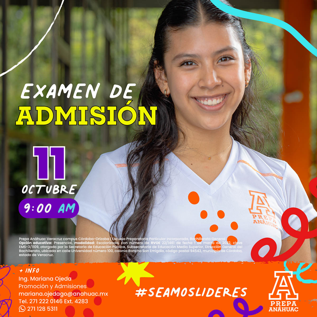 Ver en pantalla completa Examen de Admisión