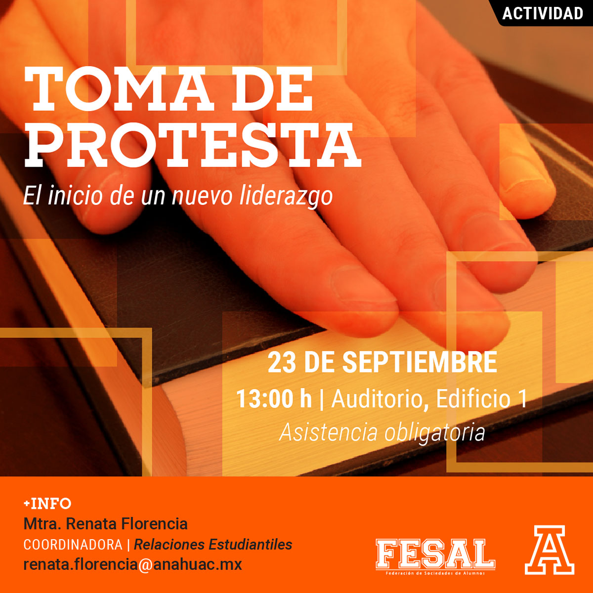 Toma de Protesta: El Inicio de un Nuevo Liderazgo