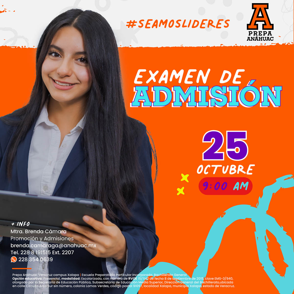 Ver en pantalla completa Examen de Admisión