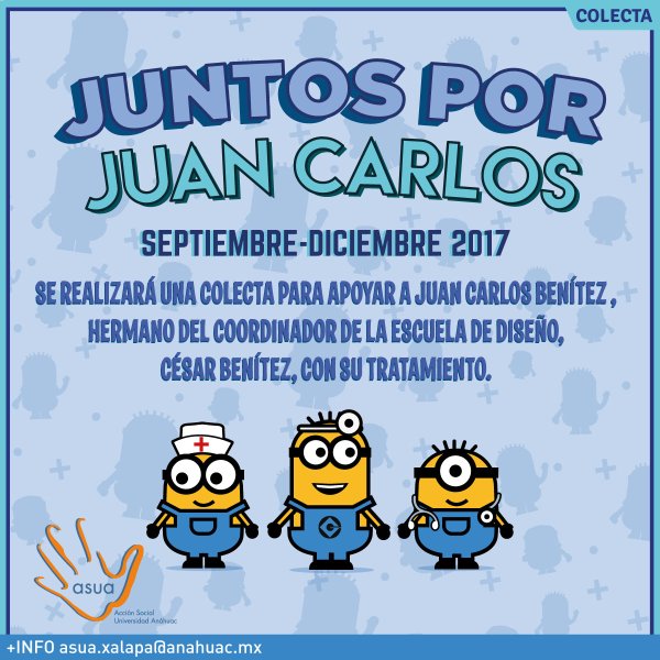 Juntos por Juan Carlos, Colecta de ASUA