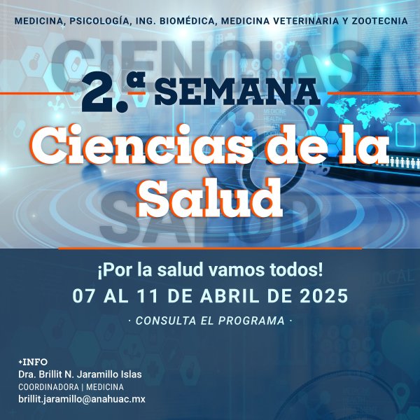 2.ª Semana de Ciencias de la Salud
