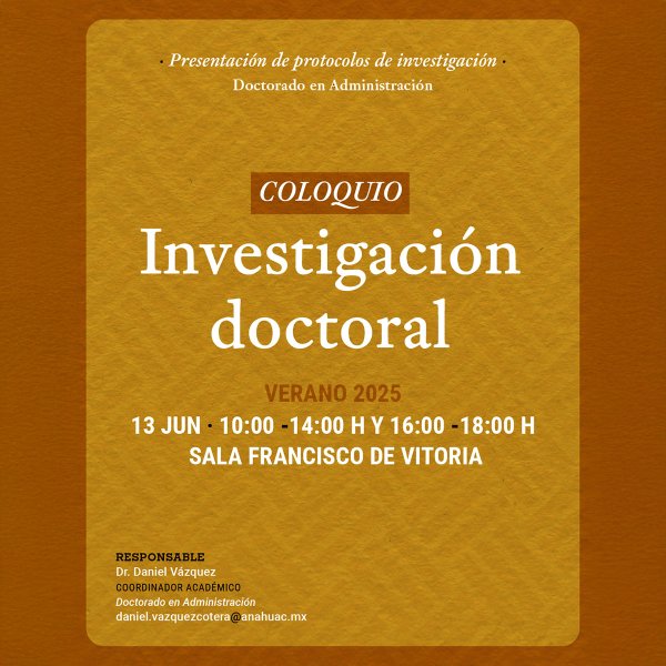 Coloquio de Investigación Doctoral
