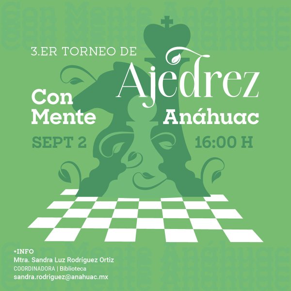 Tercer Torneo de Ajedrez Con Mente Anáhuac