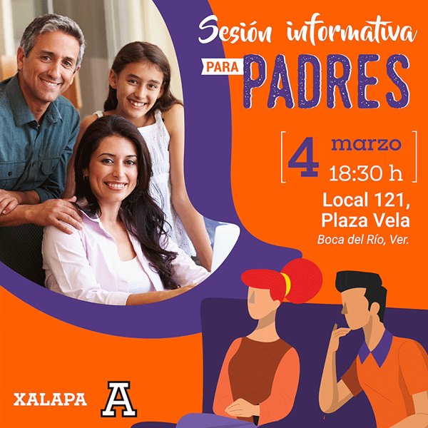 Sesión Informativa para Padres: Boca del Río